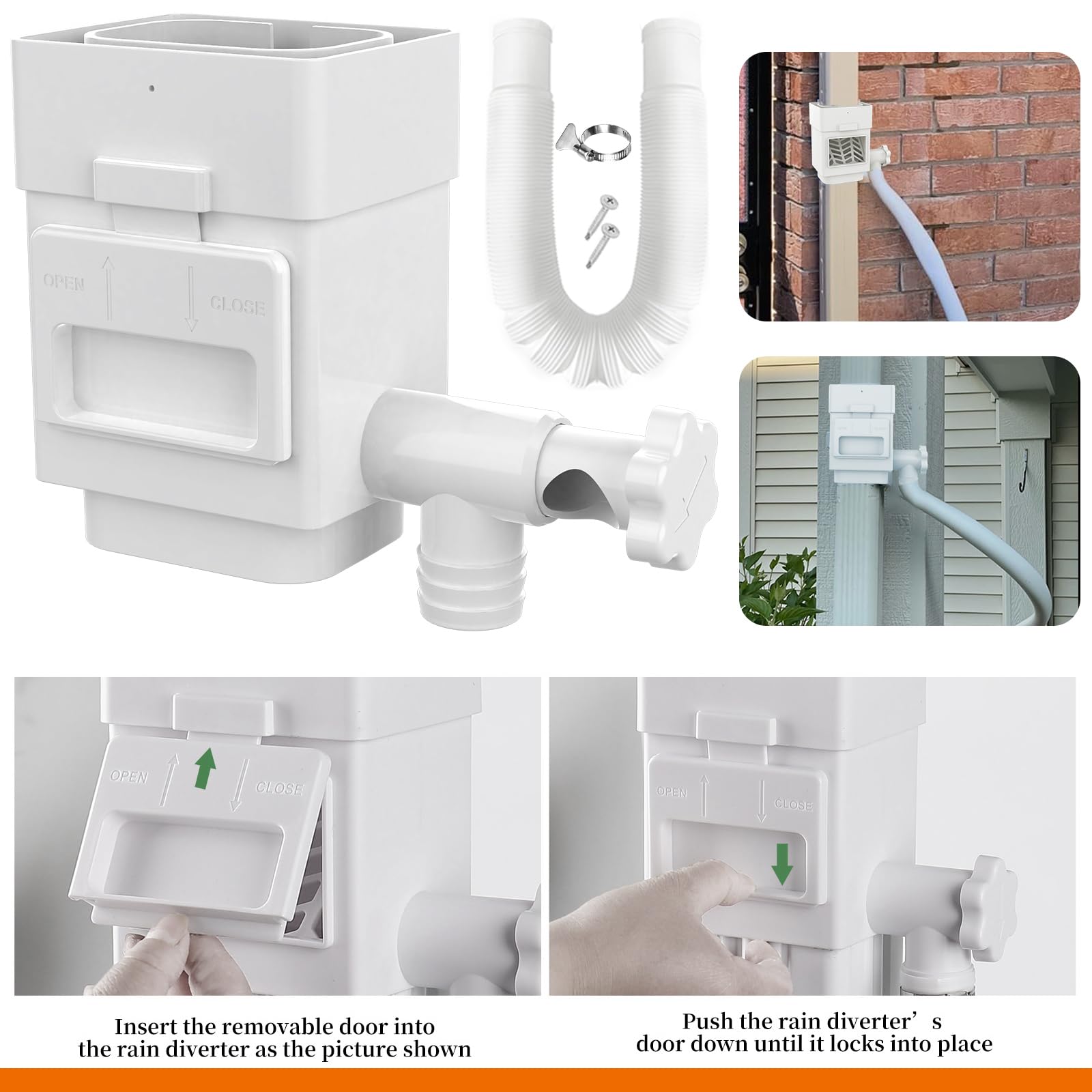 Anivia rainwater system with sleek, minimalist design for home use.