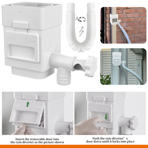 Anivia rainwater system with sleek, minimalist design for home use.