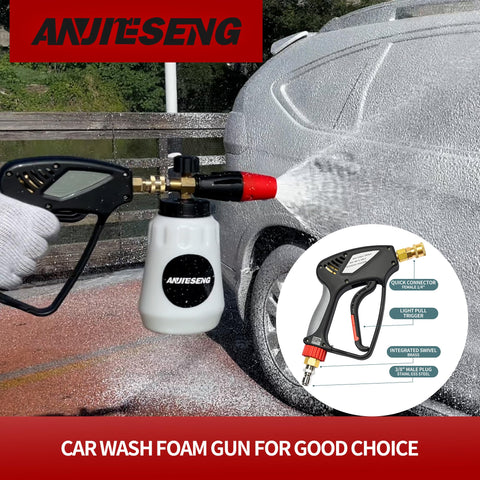 ANJIESENG brass and stainless steel construction ensures durable, leak-resistant performance.