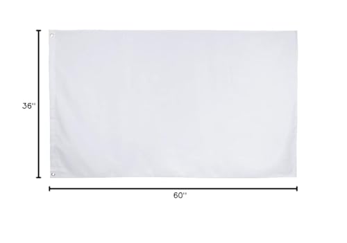One flag included; pole not included for ANJOR 3x5 flag