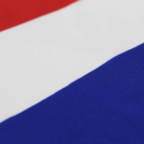 ANJOR 100% polyester flag with vivid UV fade resistant color.
