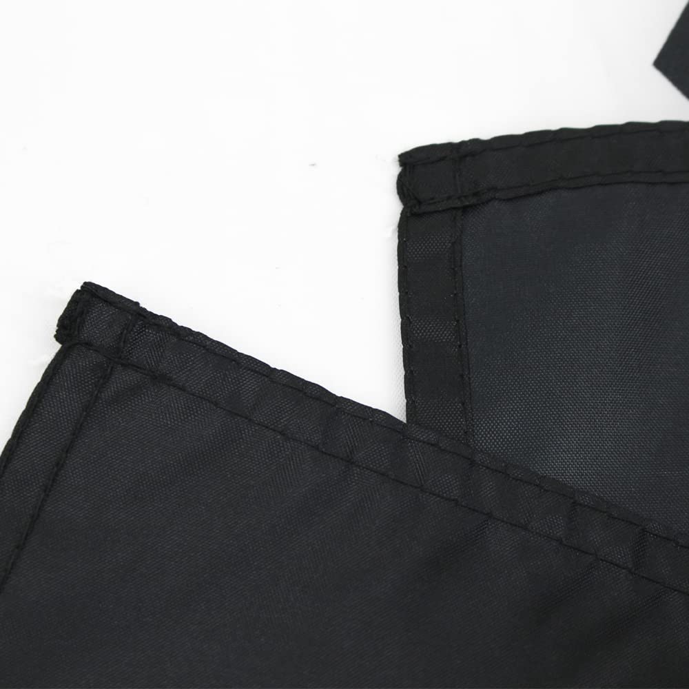 ANJOR flag polyester fabric texture highlighting UV fade resistance.