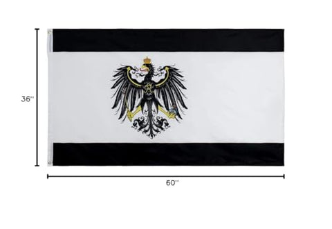 ANJOR flag in light-weight fabric ideal for temporary outdoor setups.