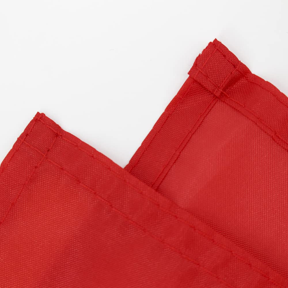 ANJOR flag features double stitch edges for durability.
