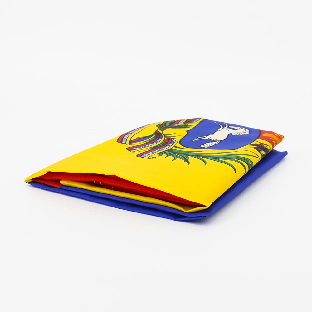 ANJOR lightweight flag ideal for indoor displays and quick setup.