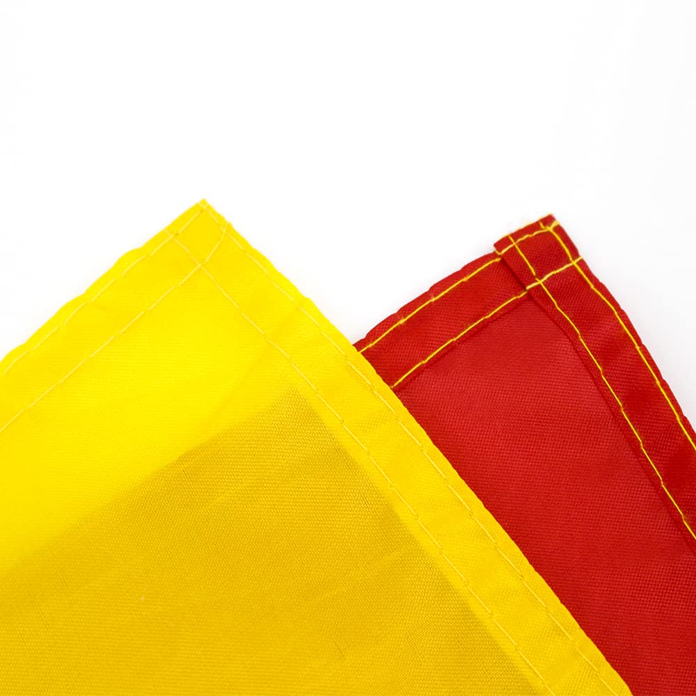ANJOR flag uses UV fade resistant dyes to keep bright hues.