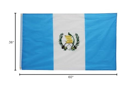 Vivid colors from eco-friendly dye on ANJOR Guatemala flag