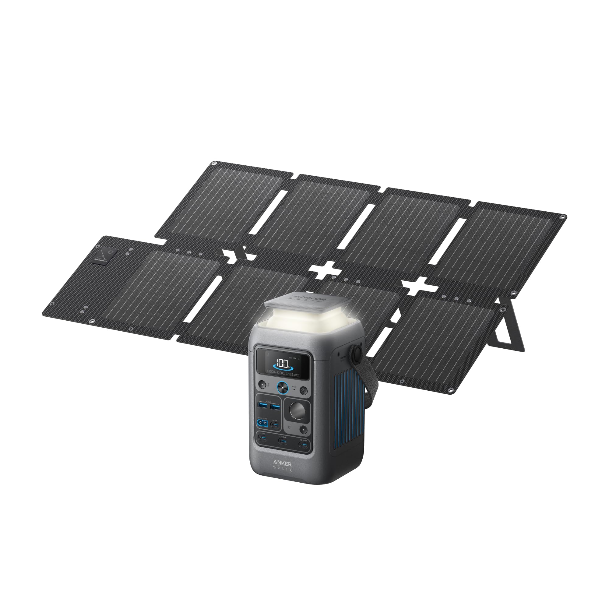 Anker SOLIX C300 power station outdoors with high-capacity power