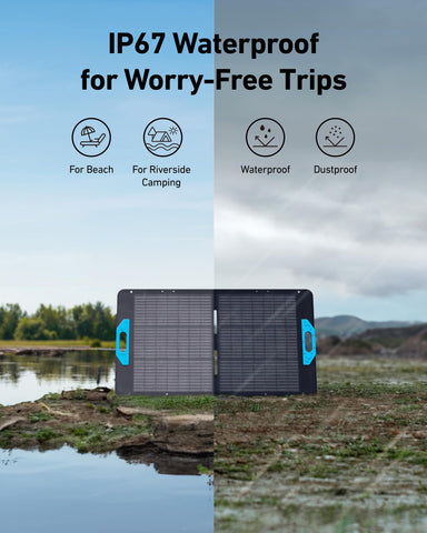 Anker SOLIX PS100 MC4 connection ensures stable energy transfer