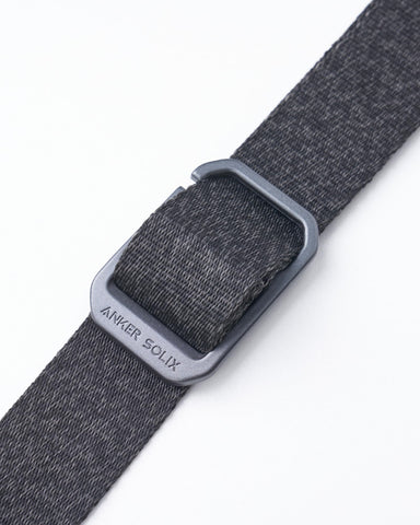 Anker SOLIX adjustable strap length 1.3–4.9 ft for a customizable fit