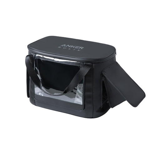Anker SOLIX bag suitable for outdoor use with waterproof protection