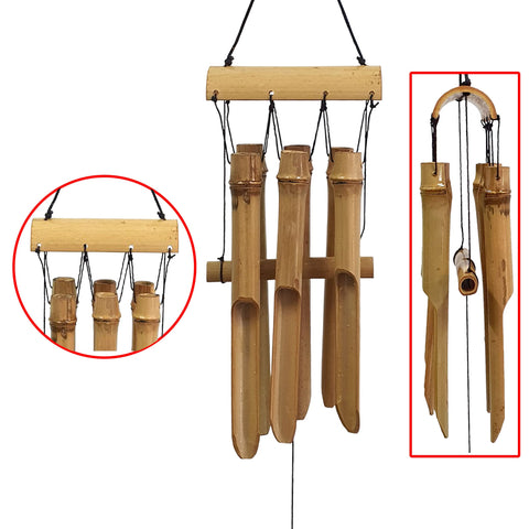 Ankinte wind chime fully extended to 23 inches for ambiance