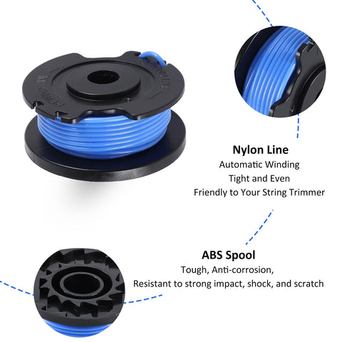 Compatibility with Greenworks 24V and 40V trimmers for seamless use.