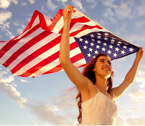 Anley flag with brass grommets for sturdy, easy mounting.