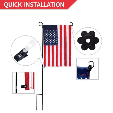 Anley anti-wind clips secure corners to prevent tangling in wind.