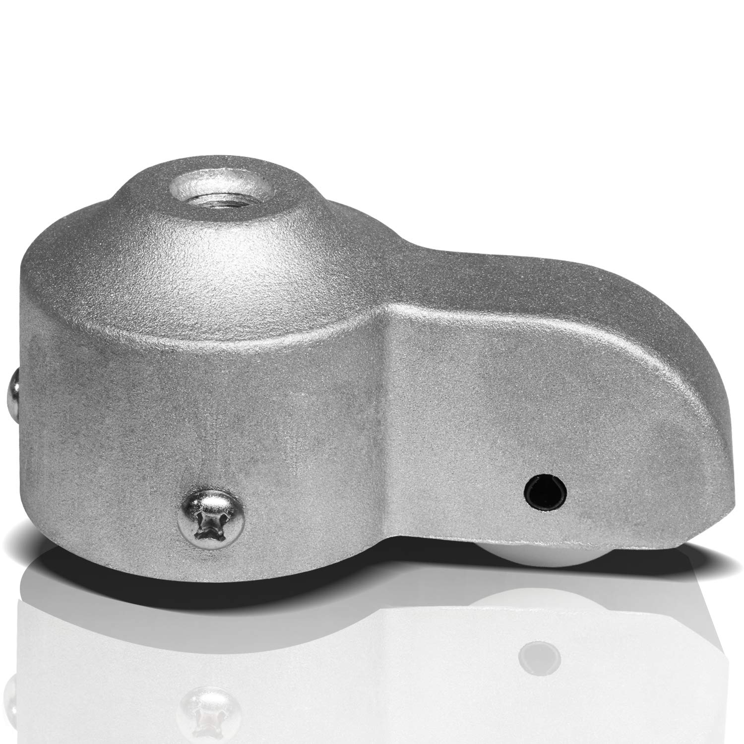 Anley authentic flagpole truck with nylon pulley for smooth rope operation.