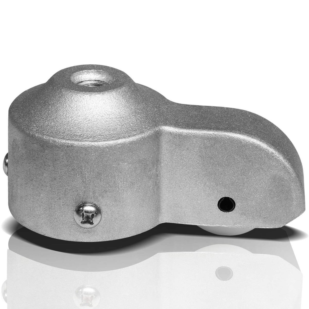 Anley authentic flagpole truck with nylon pulley for smooth rope operation.
