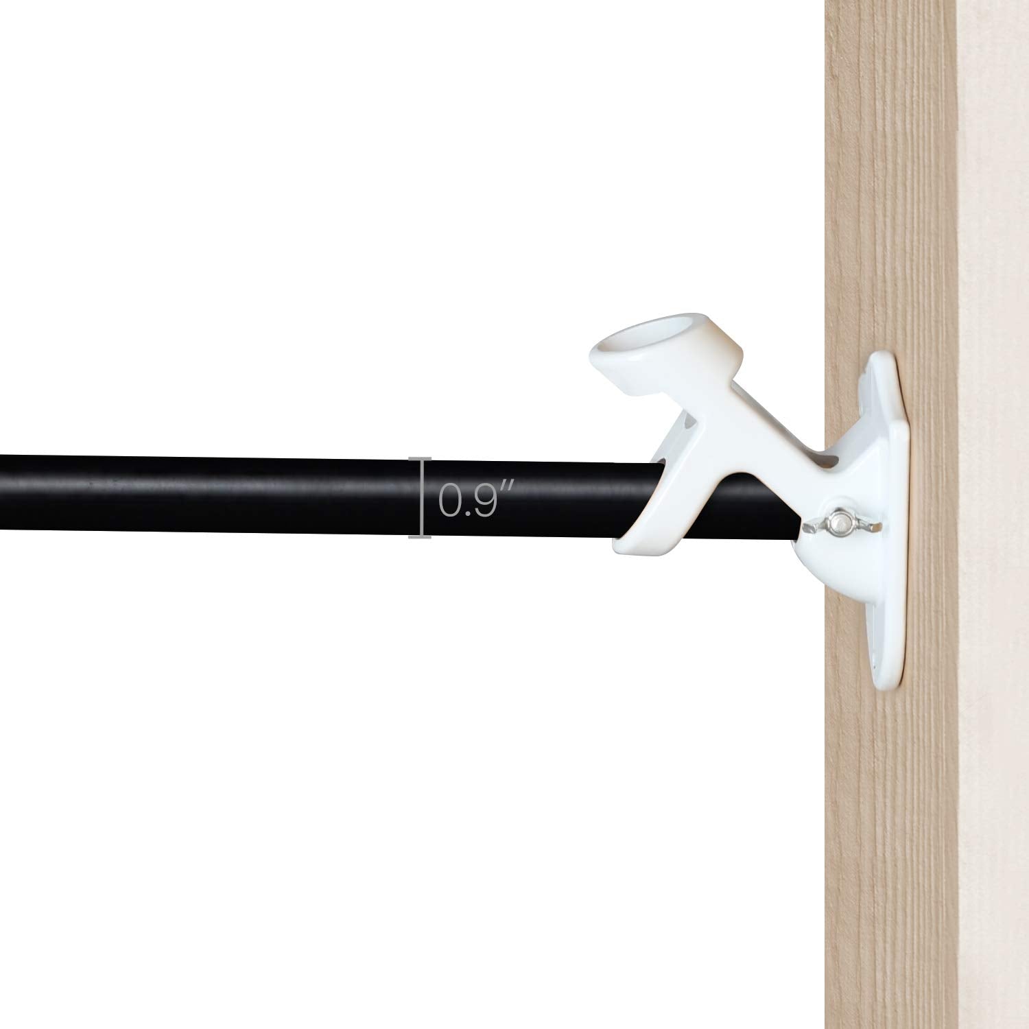 Anley black finish flagpole adds a refined porch look.