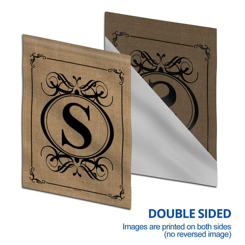 Anley monogram S flag outdoors ready for all-weather use