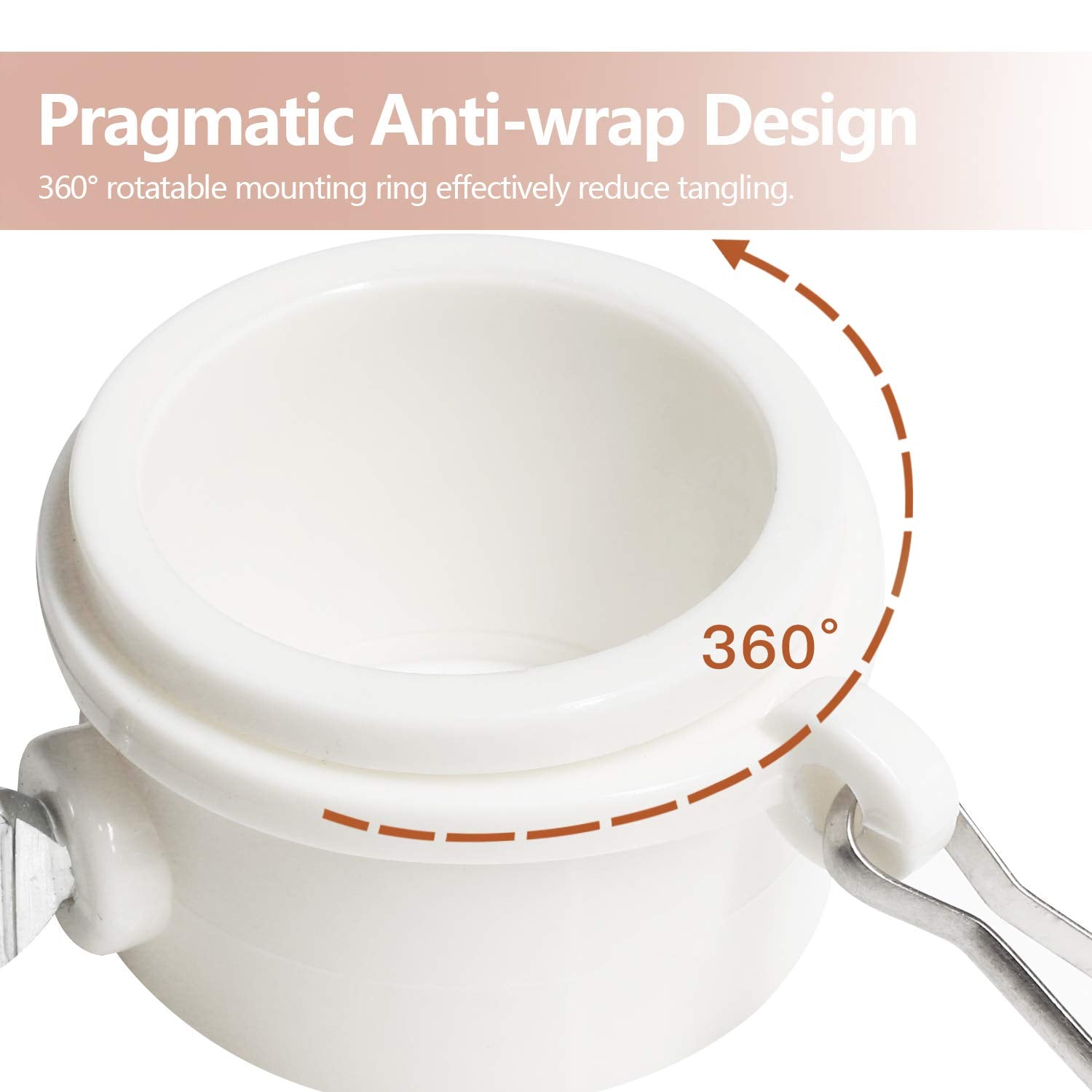 Durable metal clip withstands outdoor elements for long-lasting flag support