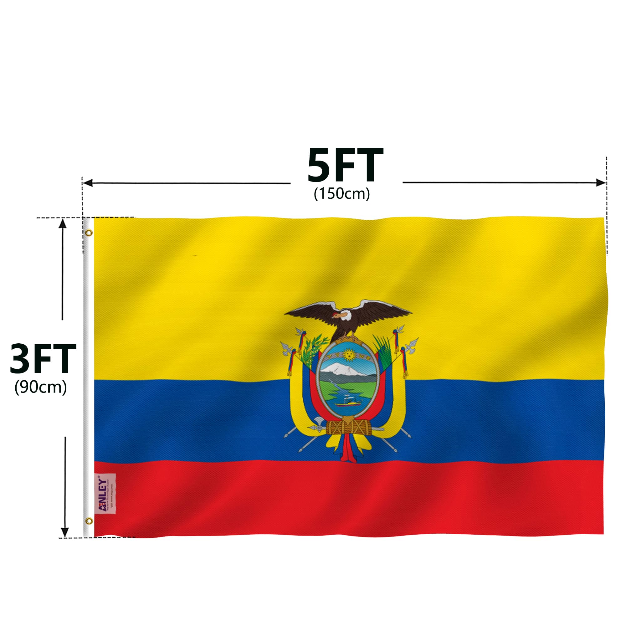 Anley flag packaging ensures safe arrival and easy storage
