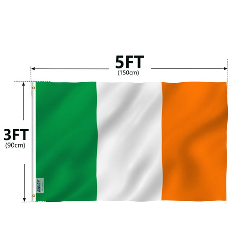 Anley Fly Breeze flag mounted on a porch for outdoor use.
