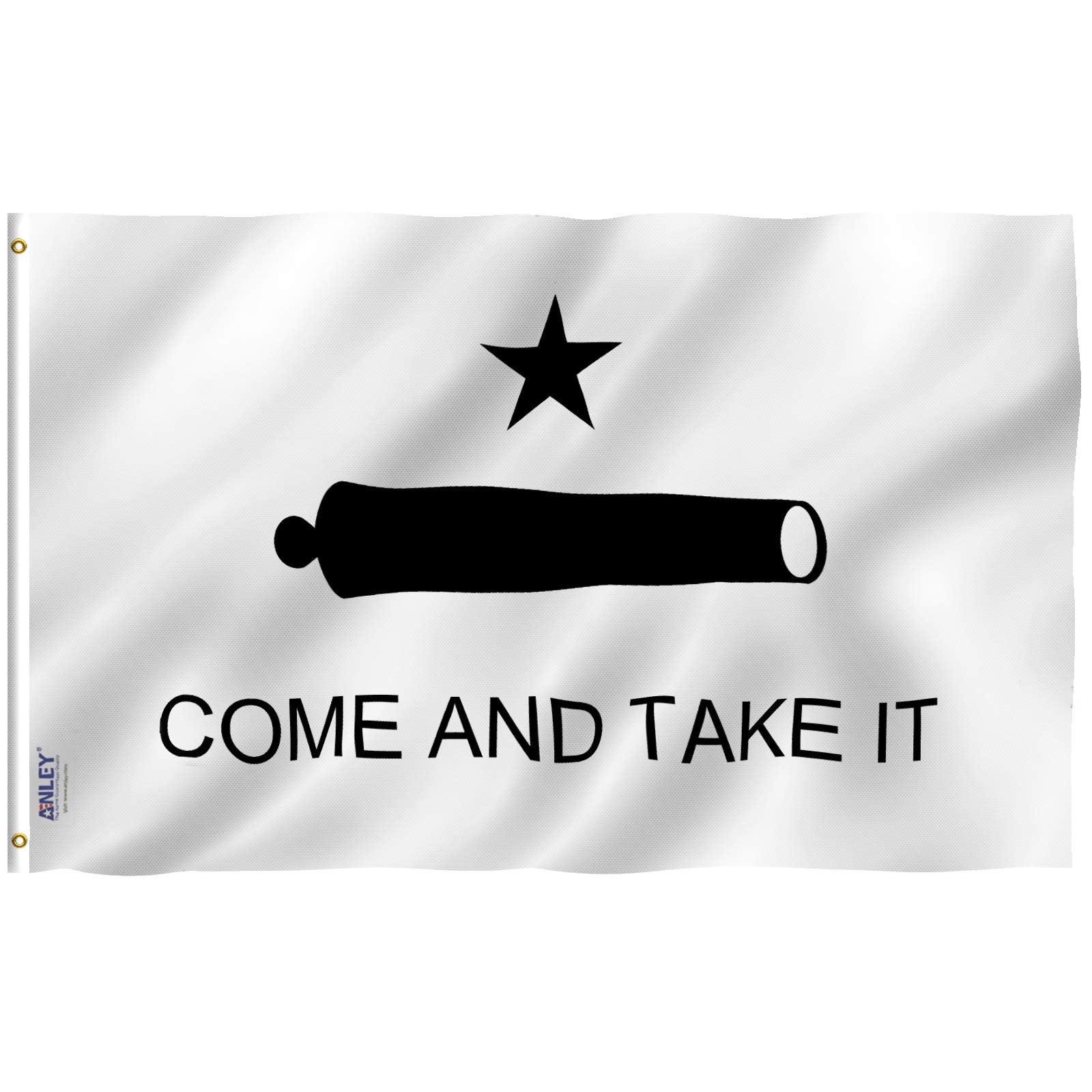 Anley Fly Breeze flag 3x5 displays vibrant colors in bright outdoor light.