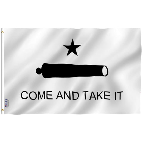 Anley Fly Breeze flag 3x5 displays vibrant colors in bright outdoor light.