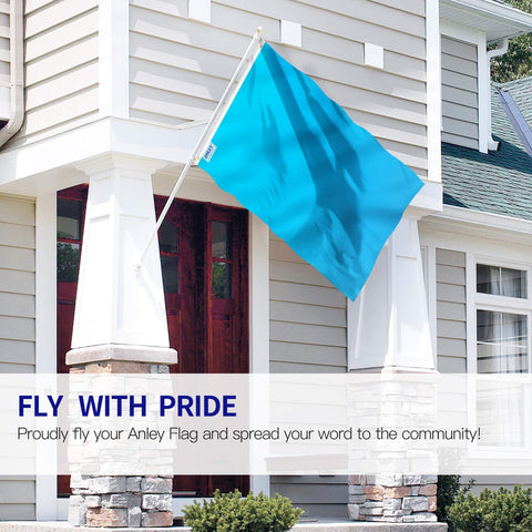 Anley Fly Breeze flag canvas header detail highlights reinforced stitching