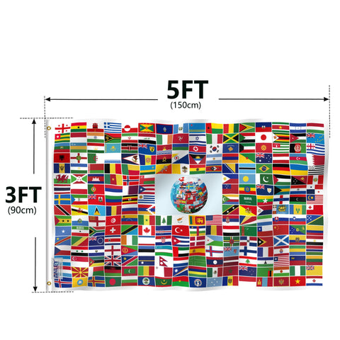 Anley Fly Breeze flag care and durability polyester for easy upkeep.