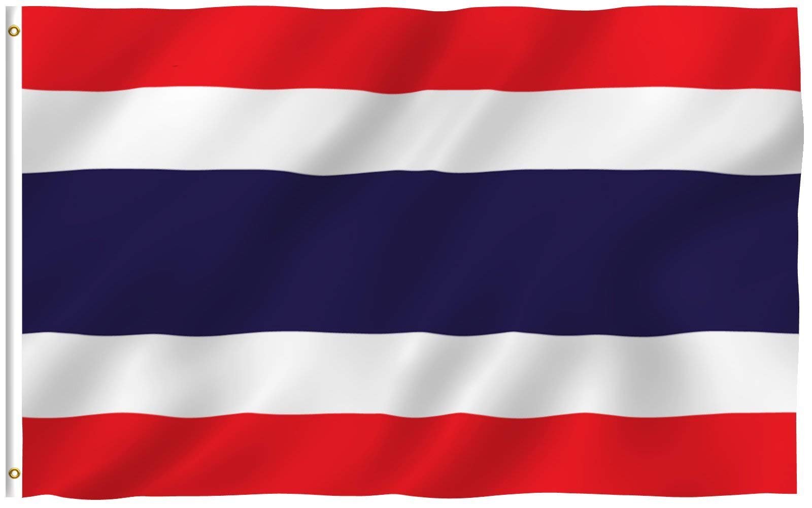 Anley Fly Breeze Thailand flag 3x5 with canvas header for outdoor durability.