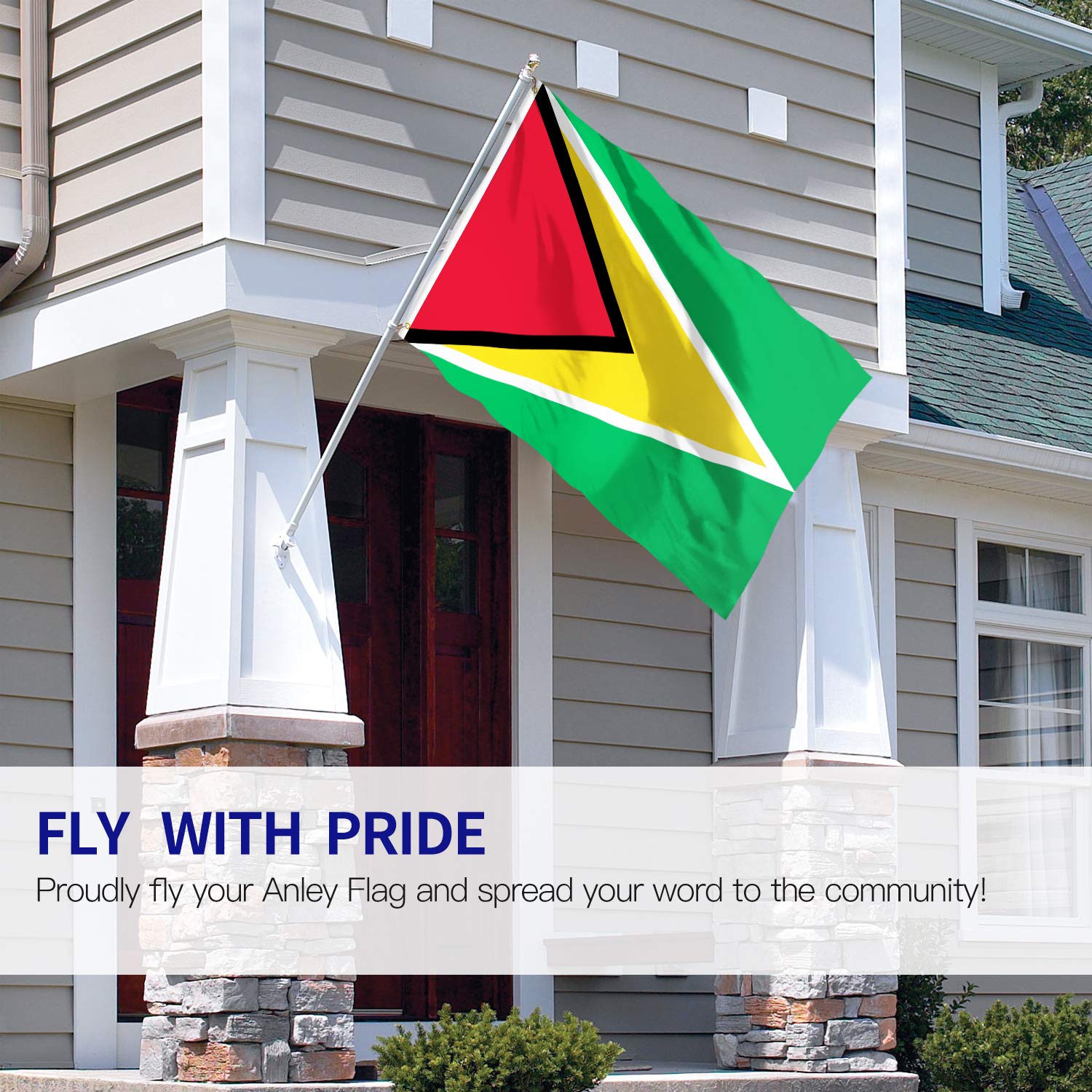 ANLEY Golden Arrowhead design stands out in commemorative or home displays
