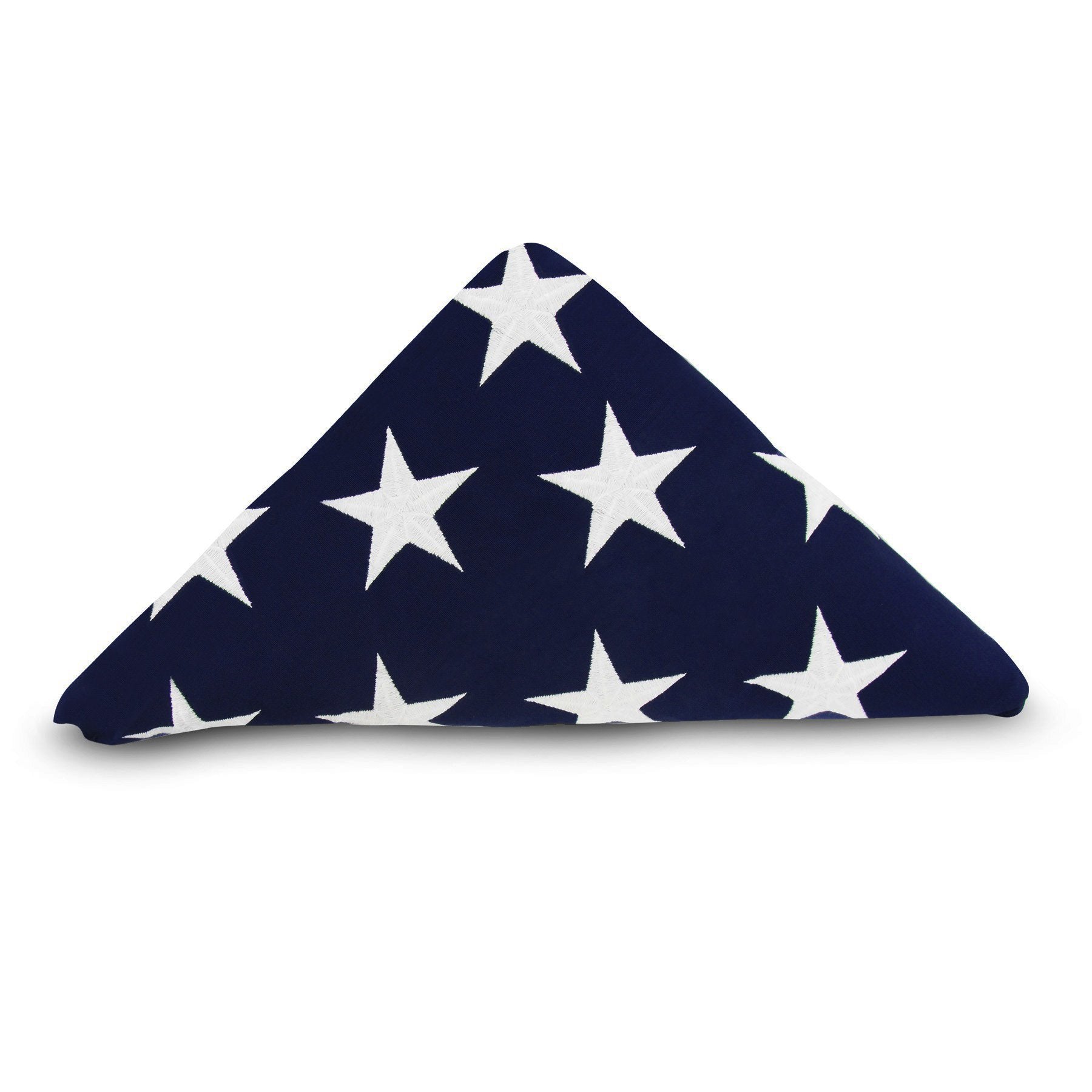 Anley memorial flag with embroidered stars for durable display
