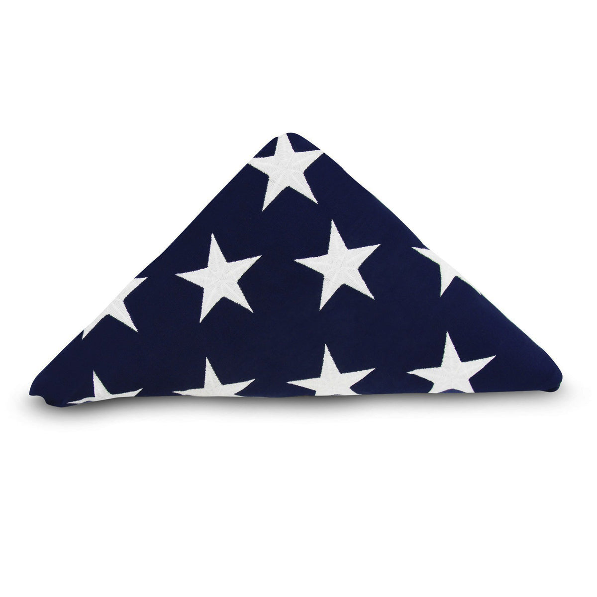 Anley memorial flag with embroidered stars for durable display