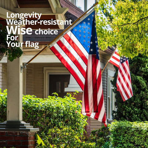 Anley tangle-free clip system enables smooth flag movement