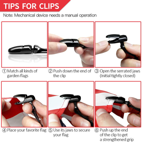 Anley upgraded spring-loaded stop grips the 0.3-inch center hole for a tight fit.