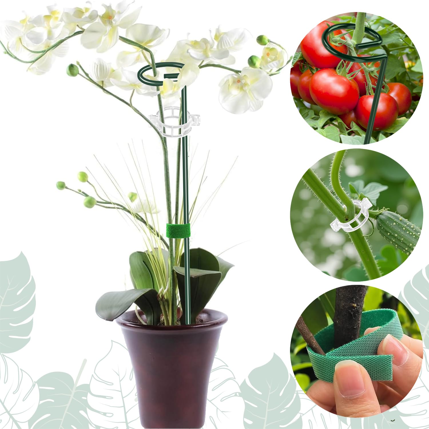 Indoor or outdoor use suits tomatoes, vegetables, flowers, and young trees.