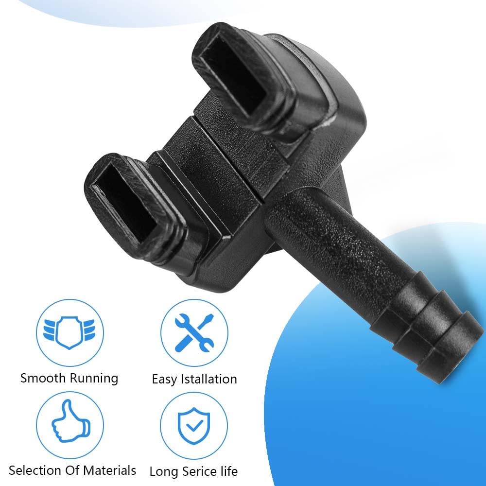 Anlvxin nozzle installation shows standard threading for easy line attachment