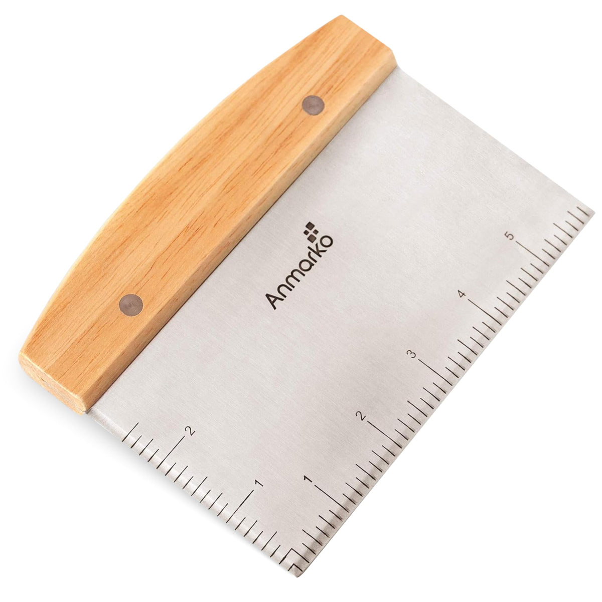 Anmarko dough cutter with stainless steel blade for precise dough portions