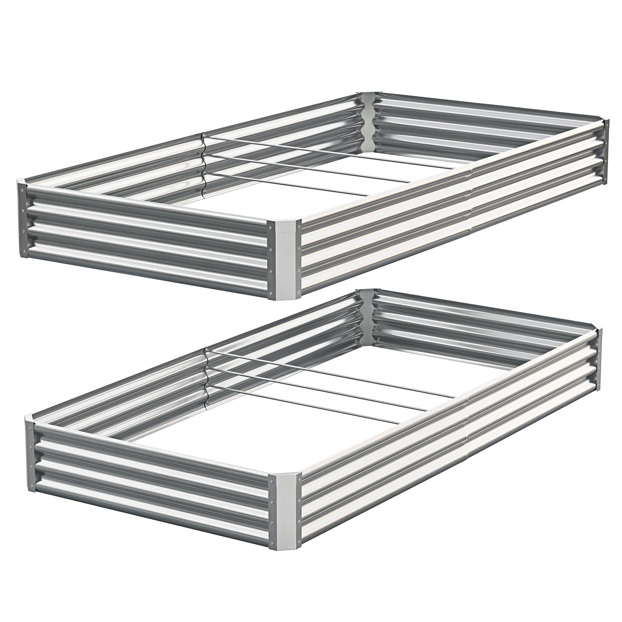 Anmiro interlocking panels simplify storage and prevent soil leakage
