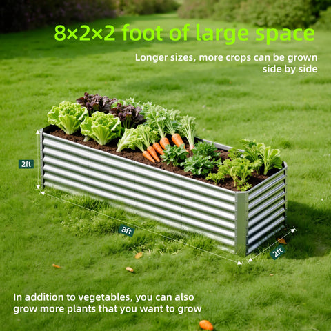Anmiro planters with vegetables and herbs for versatile growing options.