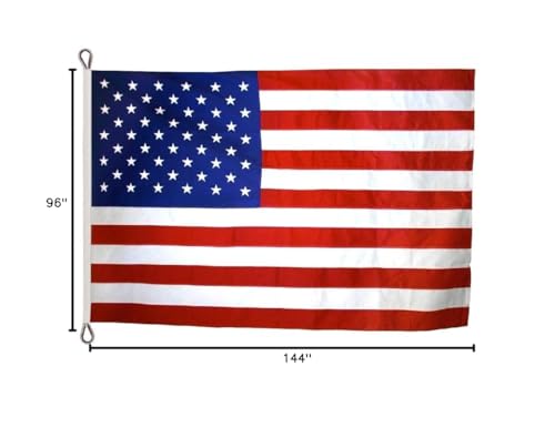 Annin Flagmakers flag engineered for daily outdoor use and durability.
