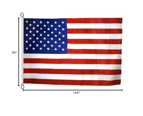 Annin Flagmakers flag engineered for daily outdoor use and durability.