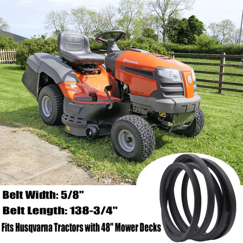 Annolai 532197242 belt side view showing 5/8 inch width for durability.
