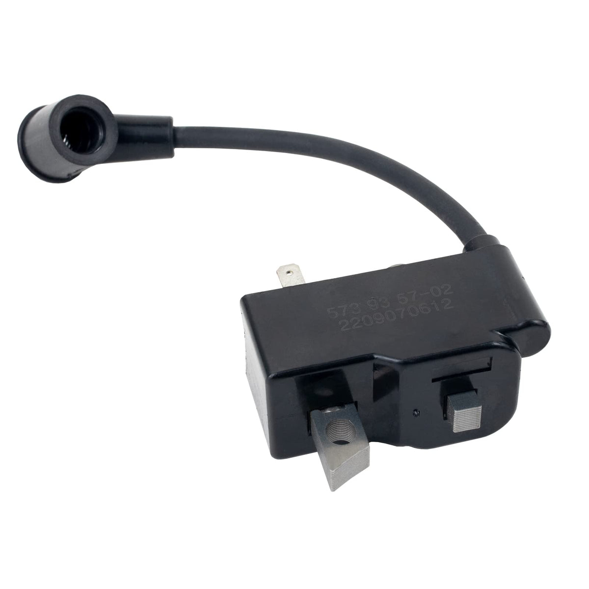 Annolai ignition coil closeup for Husqvarna 435, durable construction for reliable starts.