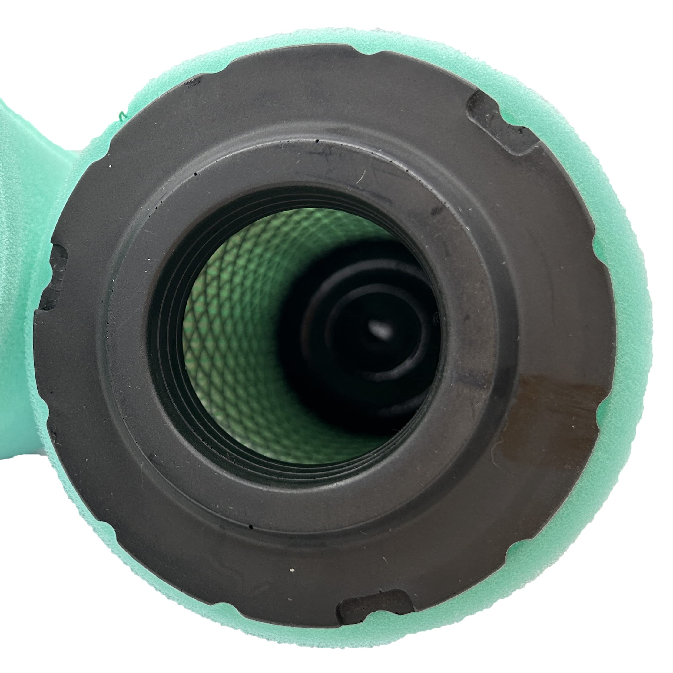 Annolai air filter dimensions show precise fit (OD 3-5/8 in, H 5-7/8 in).