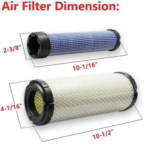 Annolai air filter for Kohler CH18-CH26, enhances intake flow.