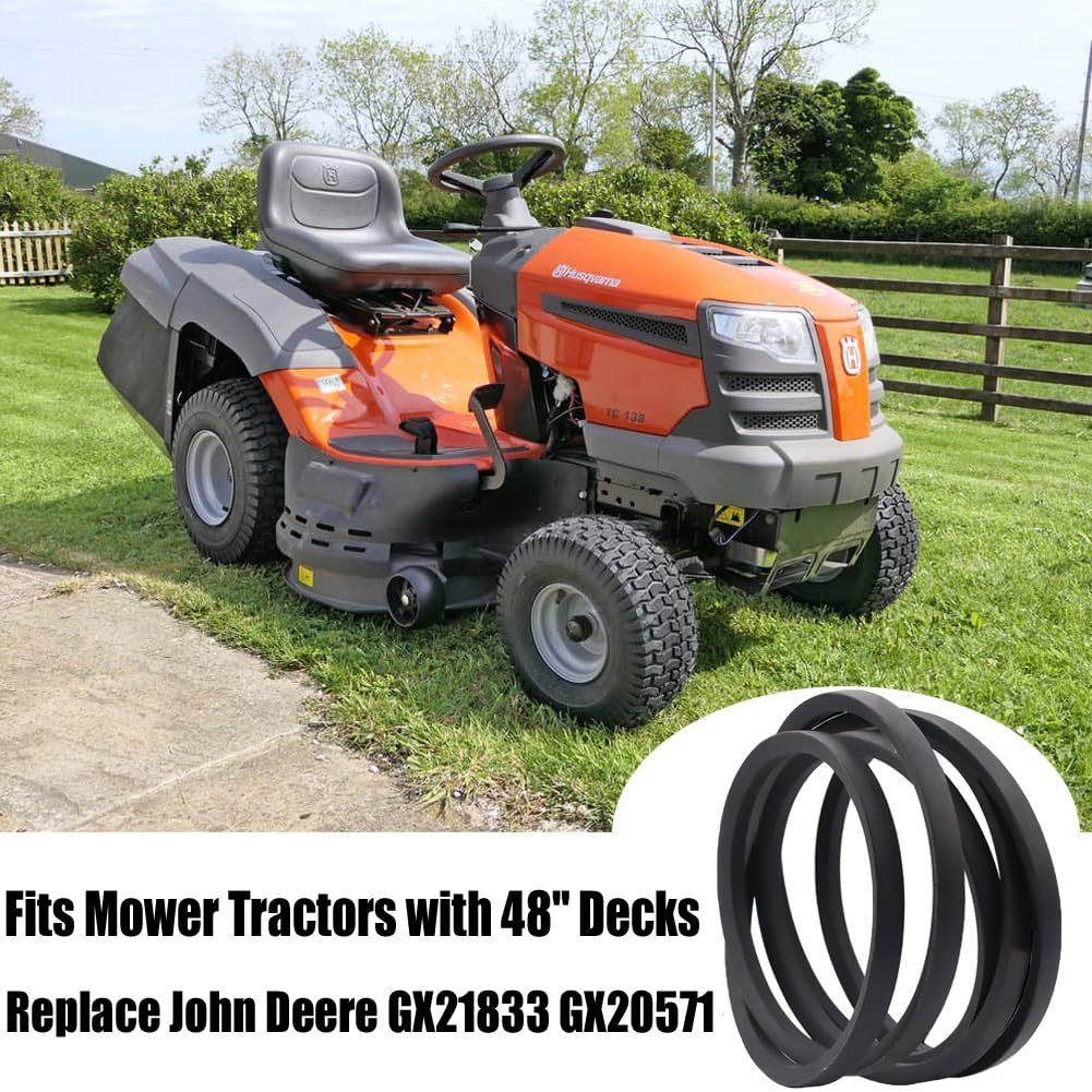Annolai belt profile highlights durable construction for lawn care.
