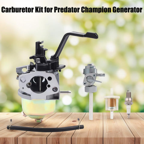 Annolai carburetor for Predator 3500 watts side view highlights installation potential