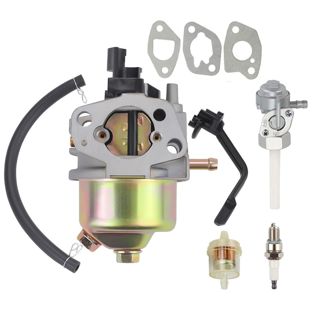 Annolai carburetor closeup for Predator 4000 watts shows fit and durable components